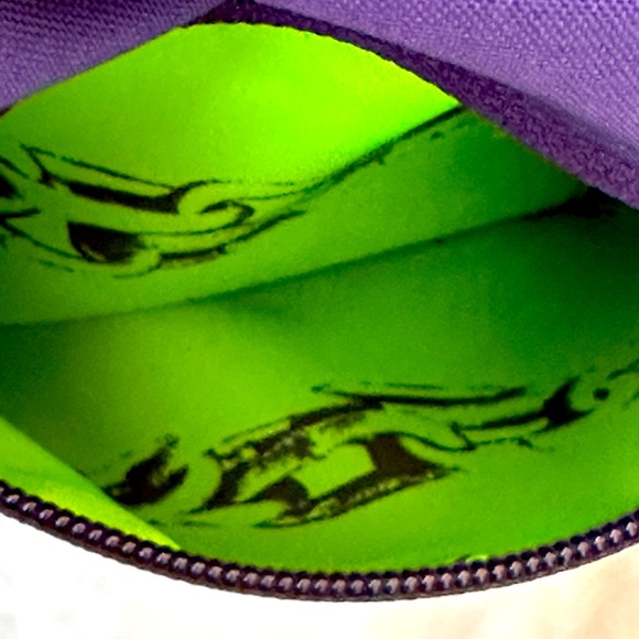 Nike C72 Legend 2.0 Sport Bag in Purple and Neon Green Small Size Duffel Bag - Picture 7 of 14